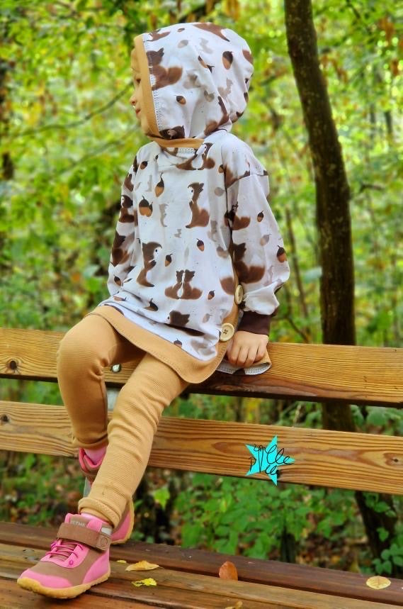 Eichhörnchen Stoff Eigenproduktion